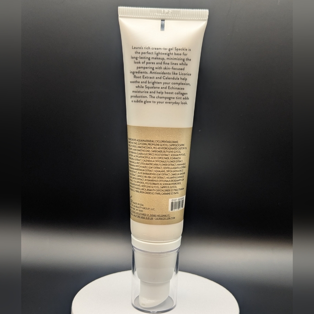 Laura Geller Original Champagne Glow Spackle Primer Not Sealed but New & Unused - Picture 2 of 5